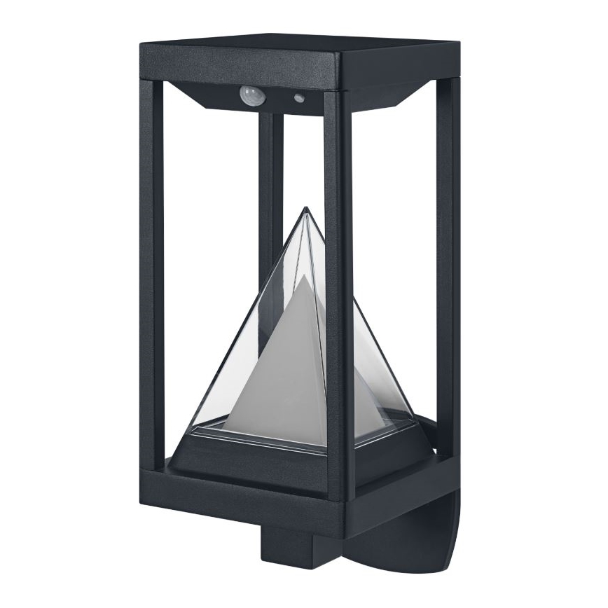 Ledvance - LED RGBW Dimbare solar wandlamp met sensor SMART+ ALPS LED/6W/3,7V 3000K IP44