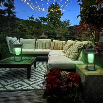 Ledvance - LED RGBW Dimbare lamp op zonne-energie SMART+ TABLE LED/3W/3,7V 2200 mAh IP44