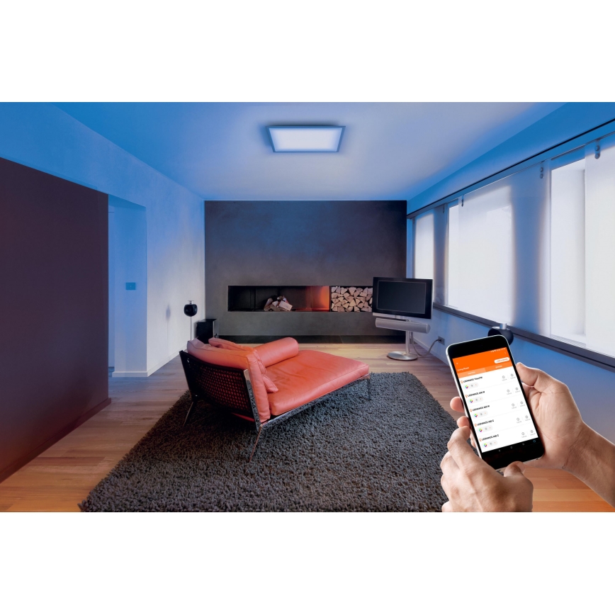 Ledvance - LED RGBW Dimbare plafondlamp + PLANON LED / 36W / 230V Wi-Fi