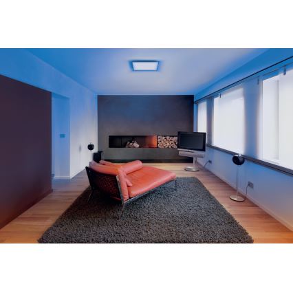 Ledvance - Dimbare LED RGBW plafondlamp SMART+ PLANON LED/28W/230V 45x45 cm Wi-Fi