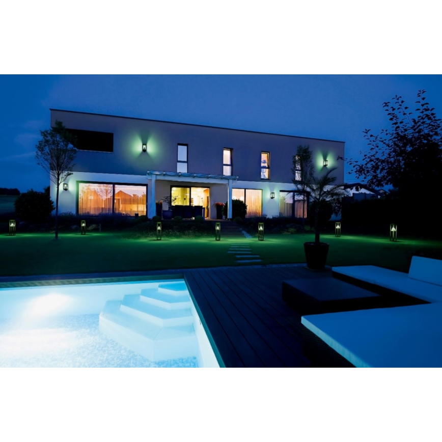 Ledvance - LED RGBW dimbare solar wandlamp met bewegings- en schemersensor SMART+ ALPS LED/6W/3,7V 2200 mAh 3000K IP44