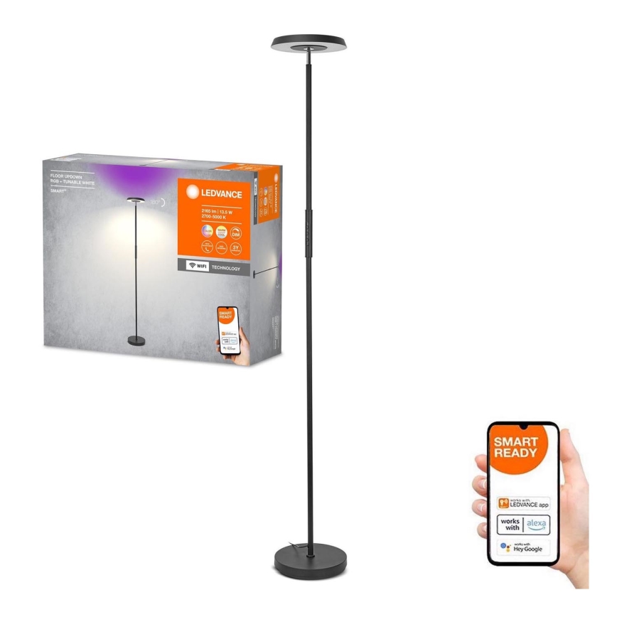 Ledvance - LED RGBW Dimbare staande lamp SMART+ FLOOR LED/13,5W/230V 2700-5000K Wi-Fi