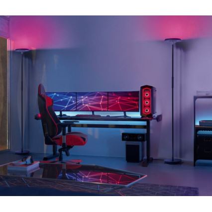 Ledvance - LED RGBW dimbare staande lamp SMART+ FLOOR LED/24W/230V 2700-5000K Wi-Fi