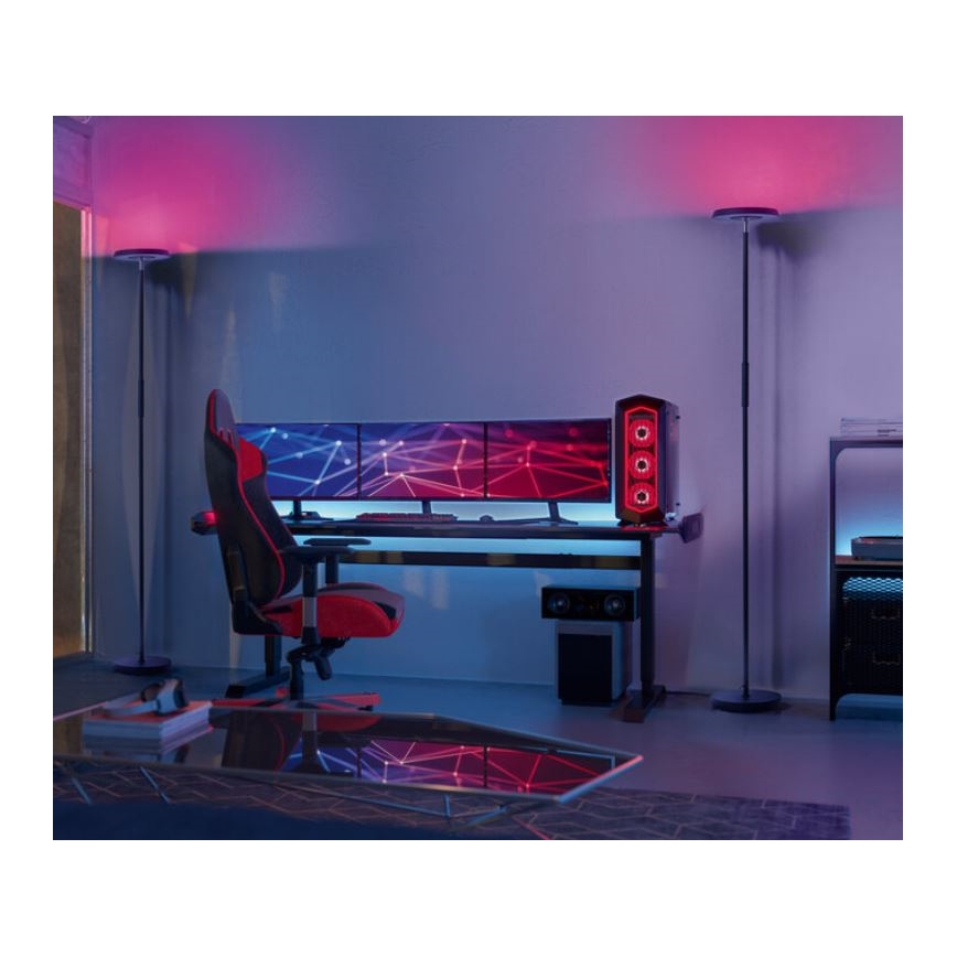 Ledvance - LED RGBW dimbare staande lamp SMART+ FLOOR LED/24W/230V 2700-5000K Wi-Fi