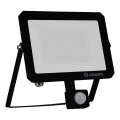 Ledvance - LED-schijnwerper met bewegings- en schemersensor FLOODLIGHT LED/50W/230V 3000K IP65