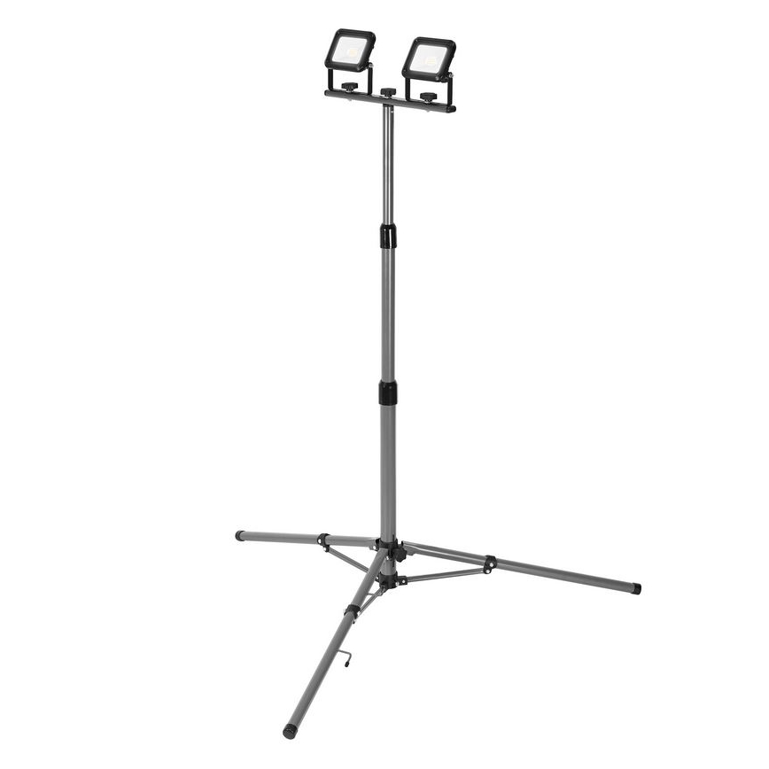 Ledvance - LED Schijnwerper voor buiten met houder WORKLIGHT TRIPOD 2xLED/10W/230V 6500K IP65