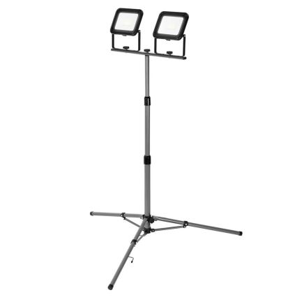 Ledvance - LED Schijnwerper voor buiten met houder WORKLIGHT TRIPOD 2xLED/30W/230V 6500K IP65