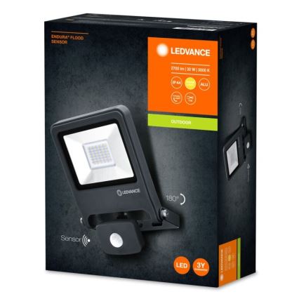 Ledvance - LED Schijnwerper met sensor ENDURA LED/30W/230V IP44