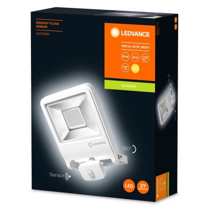 Ledvance - LED Schijnwerper met sensor ENDURA LED/50W/230V IP44