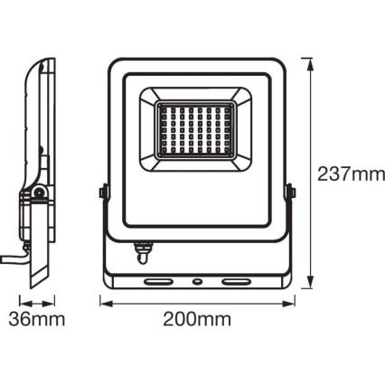 Ledvance - LED Schijnwerper SMART+ FLOOD LED/50W/230V IP65 Wi-Fi