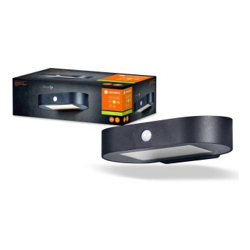 Ledvance - LED Solar Wandlamp met bewegings- en schemersensor ENDURA STYLE LED/4W/3,7V 2000 mAh IP44