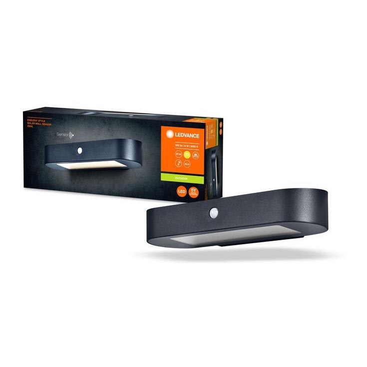 Ledvance - LED Solar Wandlamp met bewegings- en schemersensor ENDURA STYLE LED/6W/7,4V 2000 mAh IP44