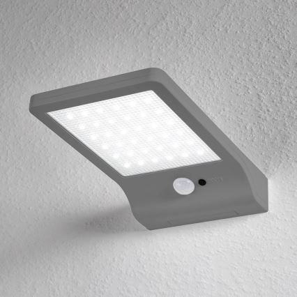 Ledvance - LED Solar wandlamp met sensor DOORLED LED/3W/3,3V 2000 mAh IP44