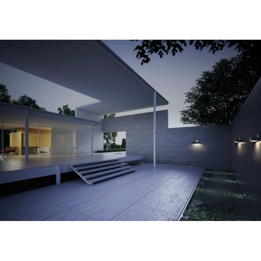 Ledvance - LED Solar wandlamp met sensor ENDURA SOLAR LED/3W/4,2V 1200 mAh IP65