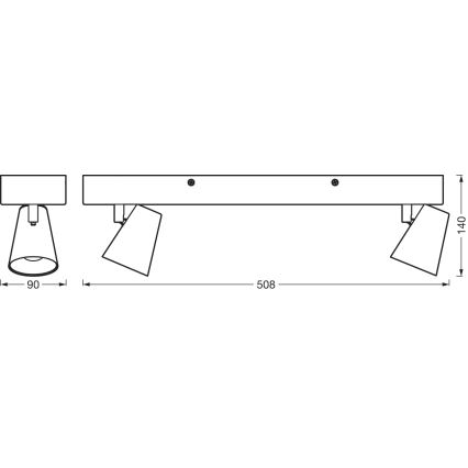 Ledvance - LED spot DECOR NEPTUNE LED/20W/230V