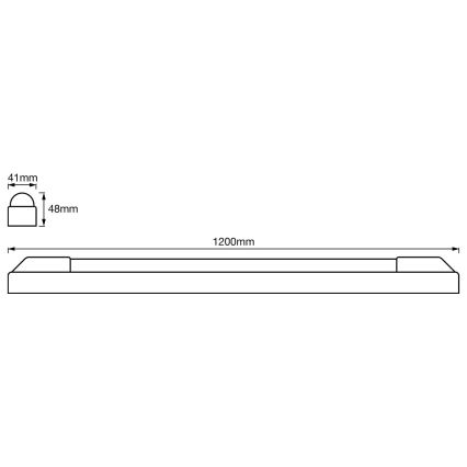 Ledvance - LED TL licht POWER BATTEN LED / 24W / 230V 4000K