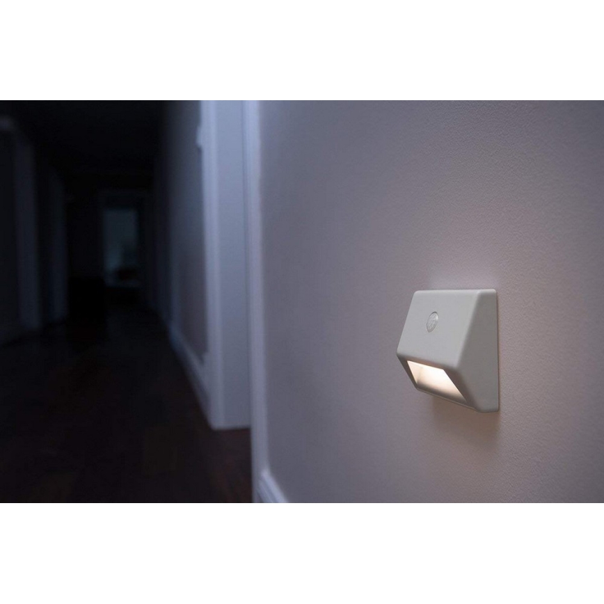 Ledvance - LED Traplicht met sensor NIGHTLUX LED/0,25W/3×AAA IP54