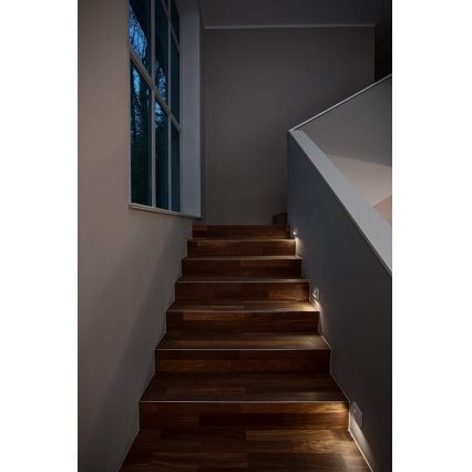 Ledvance - LED Traplicht met sensor NIGHTLUX LED/0,25W/3×AAA IP54