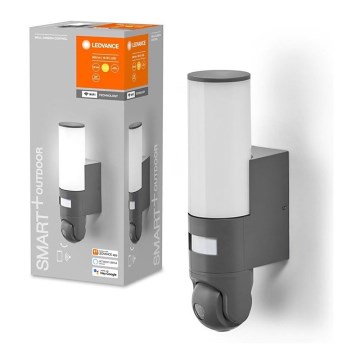 Ledvance - LED Wand Lamp met Sensor en Camera SMART+ LED/16W/230V Wi-Fi IP44
