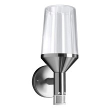 Ledvance - LED Wand Lamp voor Buiten met Sensor CALICE 1xE27/8W/230V IP44