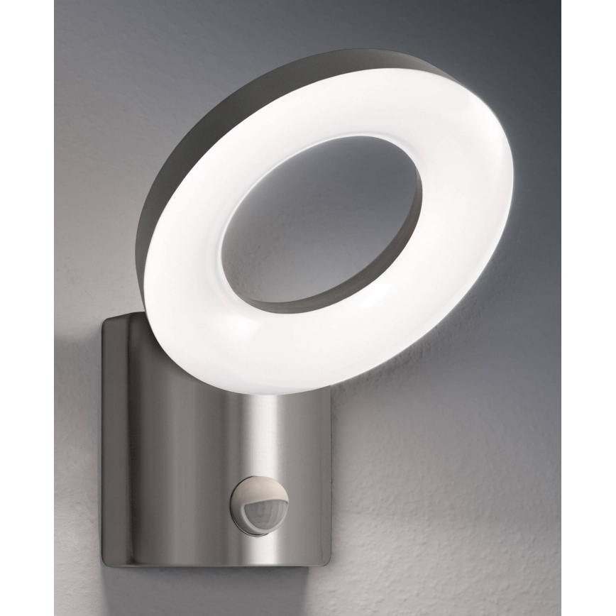 Ledvance - LED Wand Lamp voor Buiten met Sensor LOOP 1xLED/12W/230V IP44