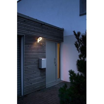 Ledvance - LED Wand Lamp voor Buiten met Sensor LOOP 1xLED/12W/230V IP44
