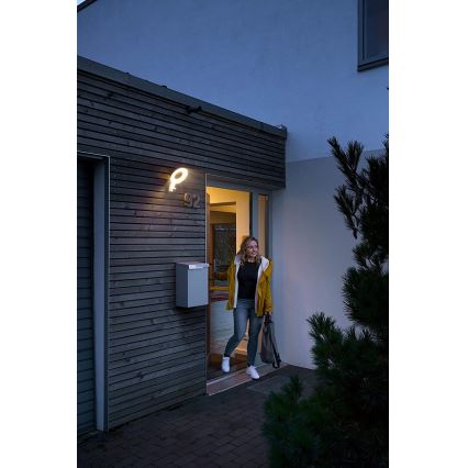 Ledvance - LED Wand Lamp voor Buiten met Sensor LOOP 1xLED/12W/230V IP44
