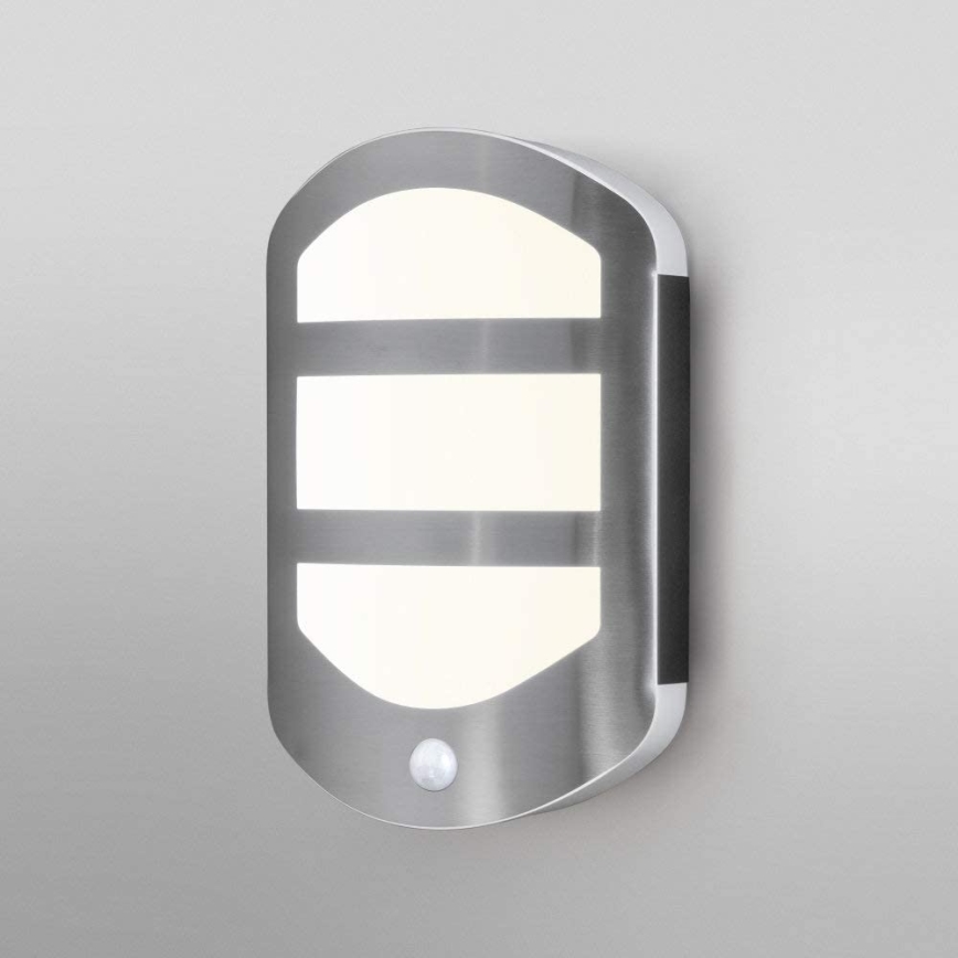 Ledvance - LED Wand Lamp voor Buiten met Sensor PLATE LED/12,5W/230V IP44