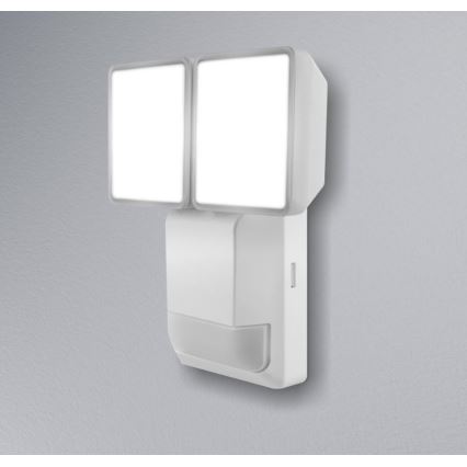 Ledvance - LED Wand Lamp voor Buiten met Sensor SPOT 2xLED/8W/230V IP55