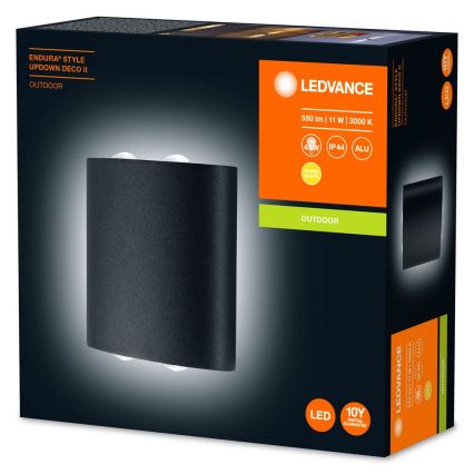 Ledvance - LED Wandlamp voor buiten ENDURA 2xLED/11W/230V IP44