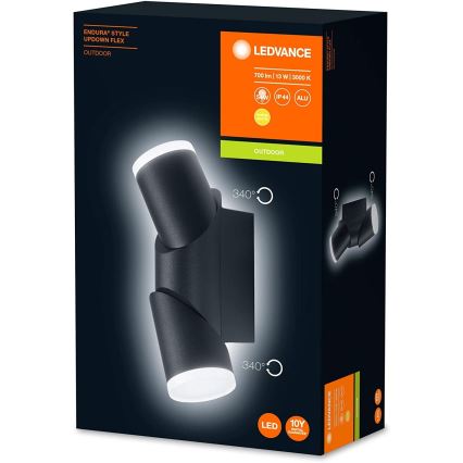 Ledvance - LED Wandlamp voor buiten ENDURA 2xLED/13W/230V IP44