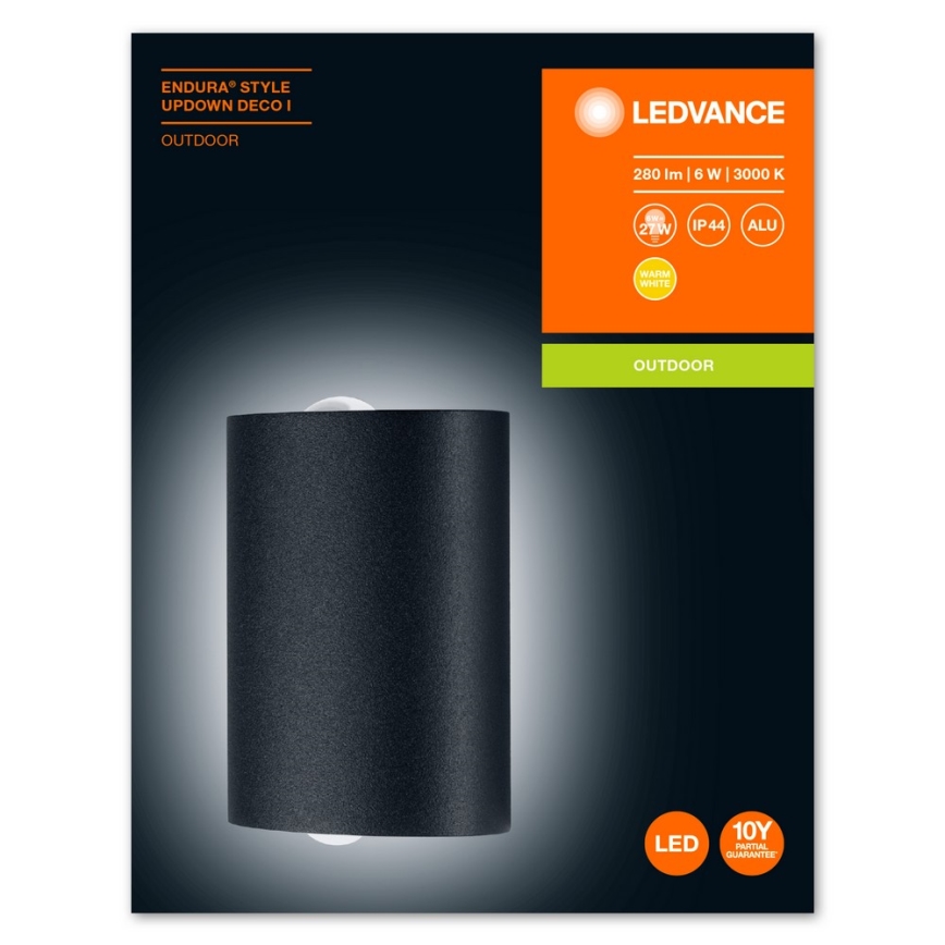 Ledvance - LED Wandlamp voor buiten ENDURA LED/6W/230V