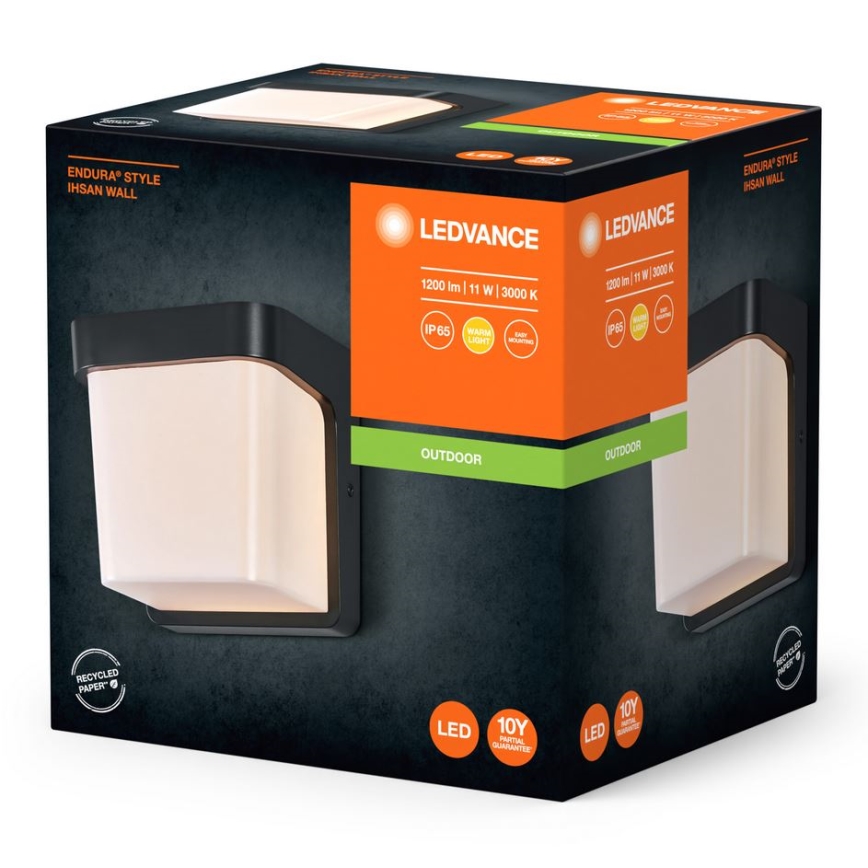 Ledvance - LED Wandlamp voor buiten ENDURA STYLE IHSAN LED/11W/230V IP65