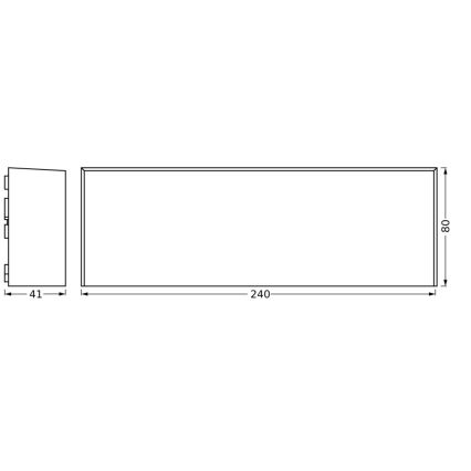 Ledvance - LED Wandlamp voor buiten ENDURA STYLE IVO LED/6,5W/230V IP65