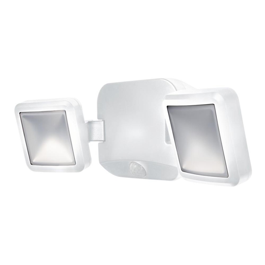 Ledvance - LED Wandlamp voor buiten met sensor BATTERY 2xLED/10W/4xD IP54