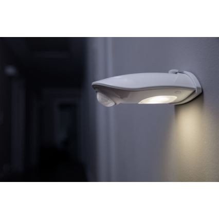 Ledvance - LED Wandlamp voor buiten met sensor DOORLED LED/1W/3xAA IP54