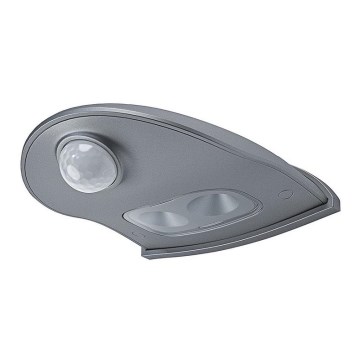 Ledvance - LED Wandlamp voor buiten met sensor DOORLED LED/1W/3xAA IP54