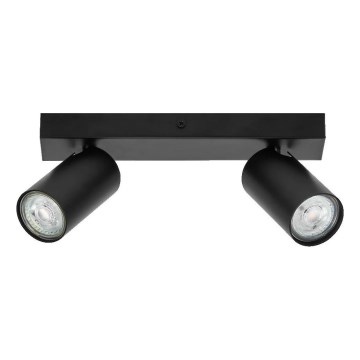 Ledvance - LED wandspot OCTAGON 2xGU10/3,4W/230V 2700K zwart