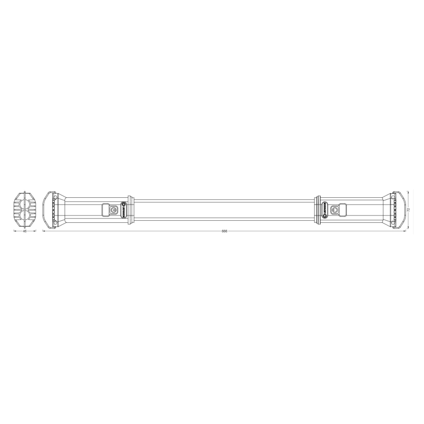 Ledvance - LED Werk Lamp TUBE LED/10W/5V IP54