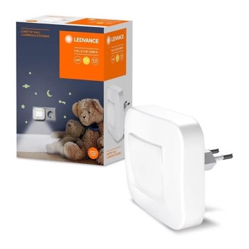 Ledvance - LUNETTA LED-nachtlampje met schemersensor LED/0,2W/230V