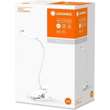 Ledvance - LED Dimbare Touch Tafellamp PANAN LED/5,2W/5V 1200 mAh