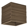 Ledvance - Plafondlamp DECOR CARDBOARD 1xE27/15W/230V 25x25 cm