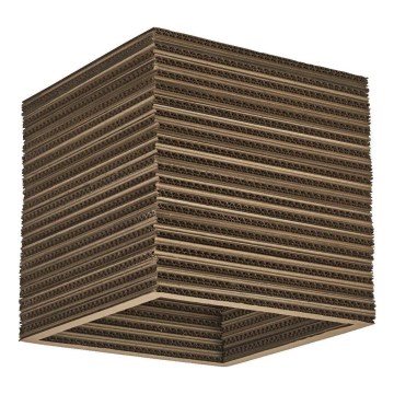 Ledvance - Plafondlamp DECOR CARDBOARD 1xE27/15W/230V 25x25 cm