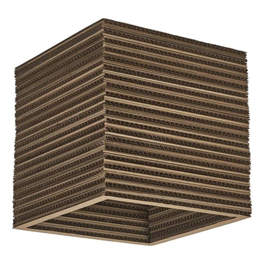 Ledvance - Plafondlamp DECOR CARDBOARD 1xE27/15W/230V 25x25 cm