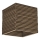 Ledvance - Plafondlamp DECOR CARDBOARD 1xE27/15W/230V 25x25 cm