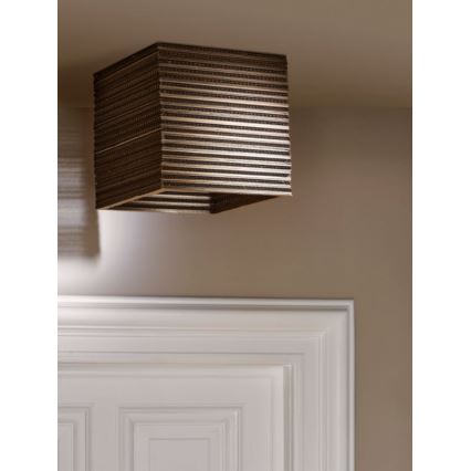 Ledvance - Plafondlamp DECOR CARDBOARD 1xE27/15W/230V 25x25 cm