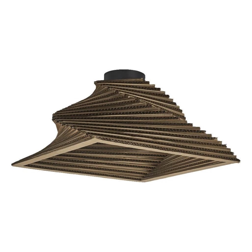 Ledvance - Plafondlamp DECOR CARDBOARD 1xE27/15W/230V 40x40 cm