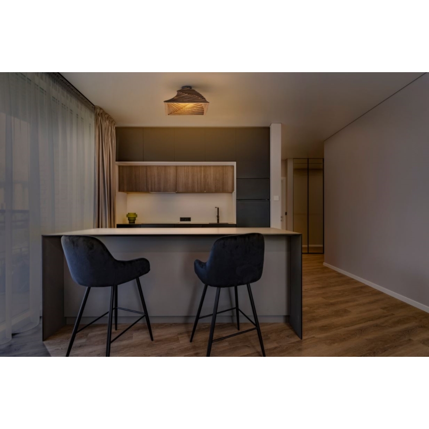 Ledvance - Plafondlamp DECOR CARDBOARD 1xE27/15W/230V 40x40 cm