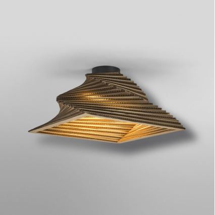 Ledvance - Plafondlamp DECOR CARDBOARD 1xE27/15W/230V 40x40 cm