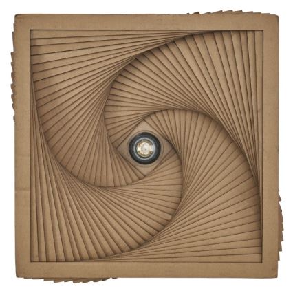 Ledvance - Plafondlamp DECOR CARDBOARD 1xE27/15W/230V 40x40 cm